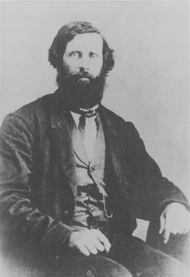 Portrait photograph of Dr. Brewster M. Higley, 19th century