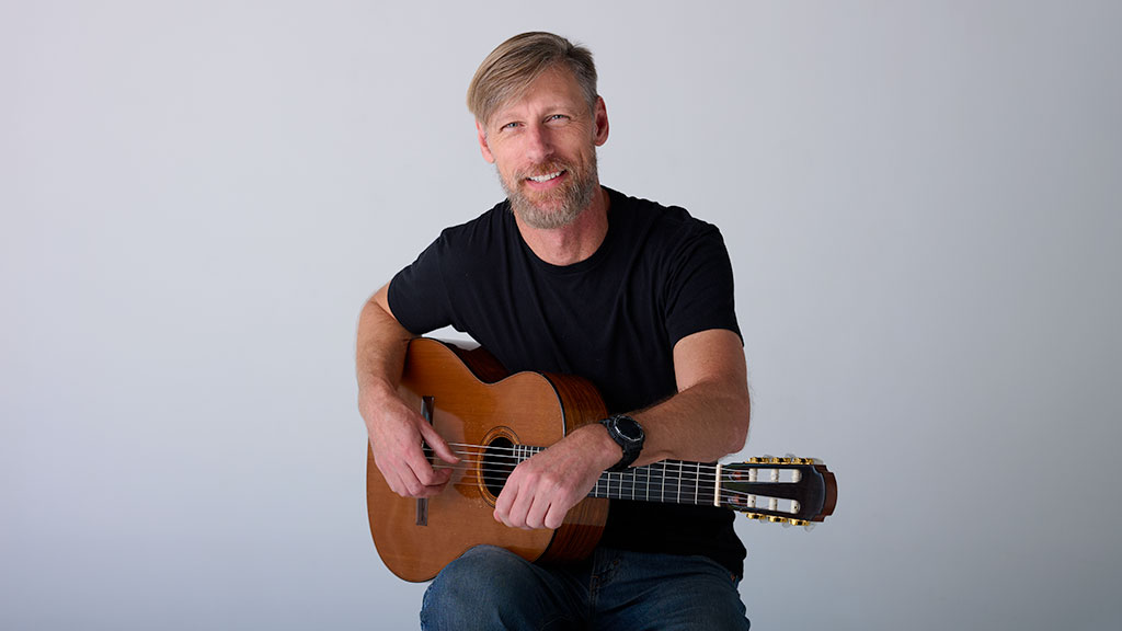 Rob Andrew, guitarist and creator of Guitar Scribble